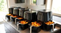 large capacity family air fryers