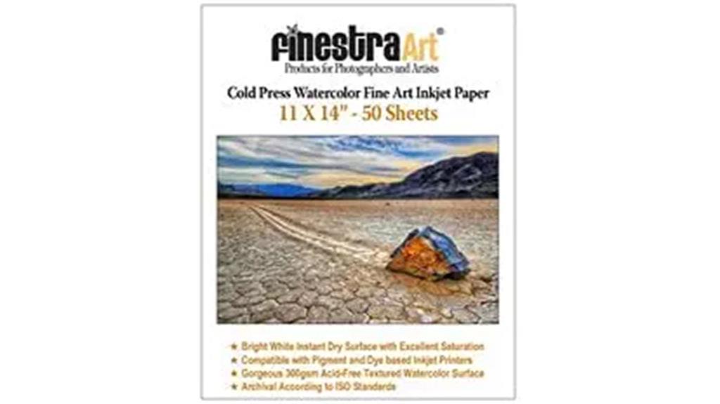 large cold press paper