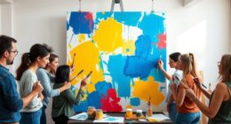 large group canvas art