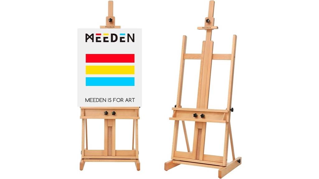 large h frame painting easel