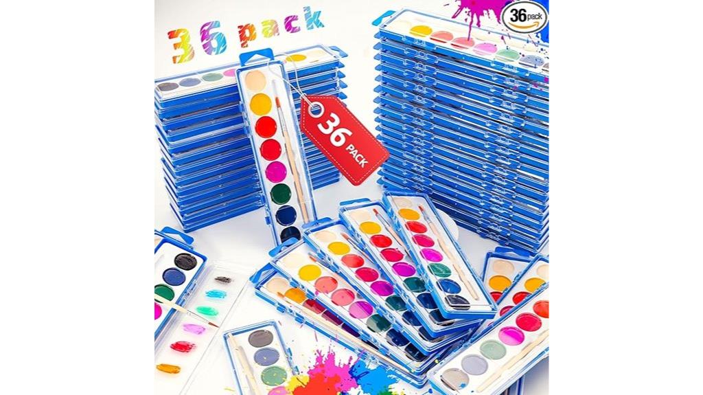 large kids watercolor set
