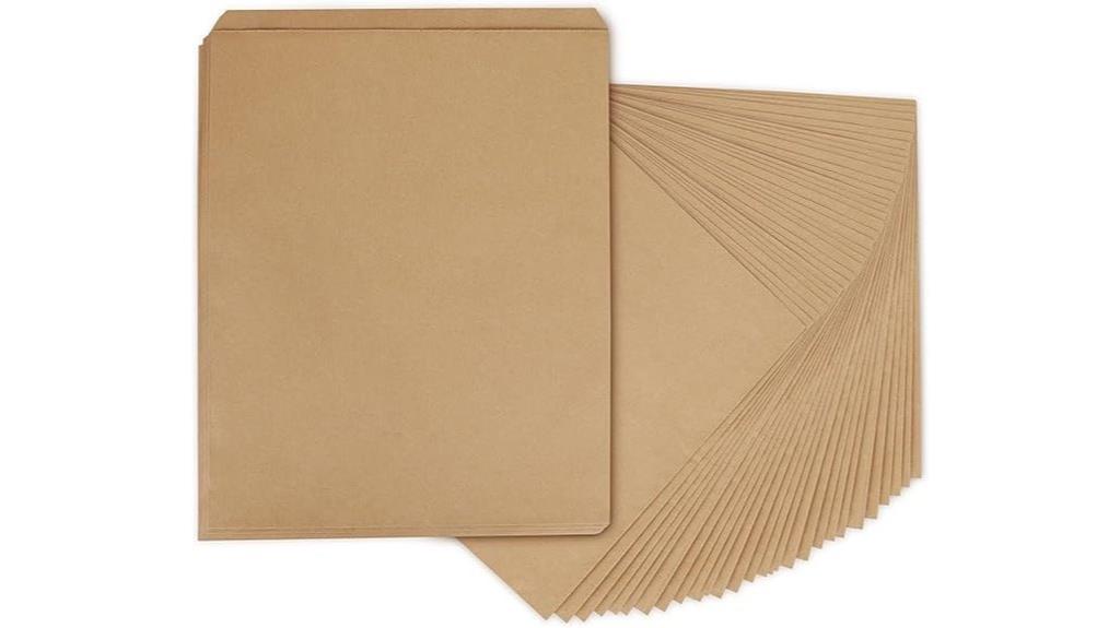 large kraft paper bag pack
