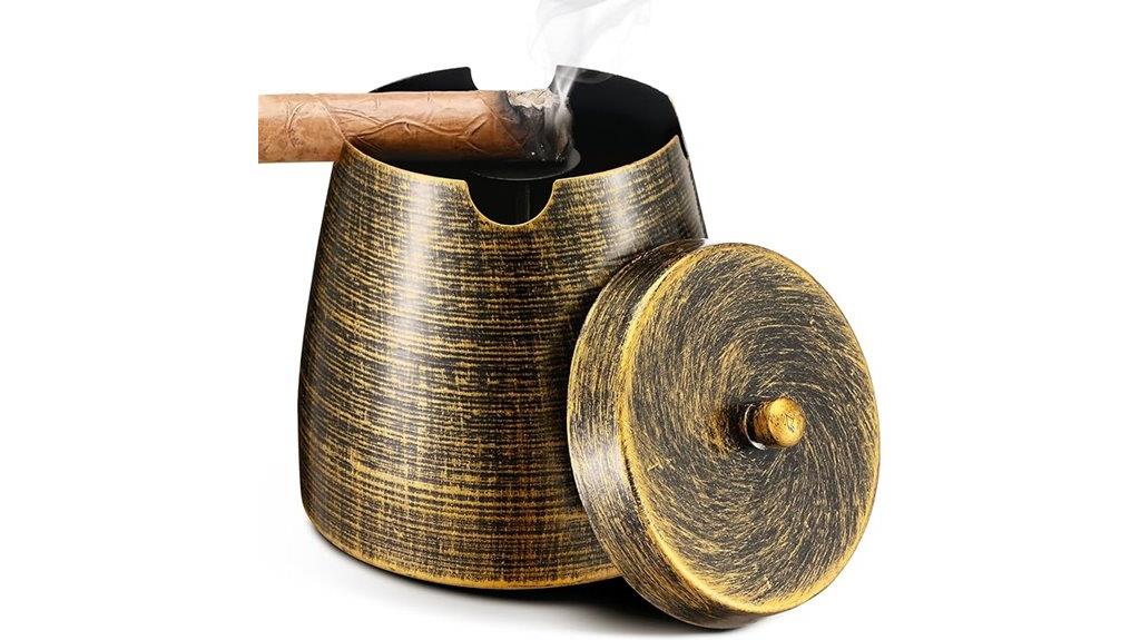 large outdoor cigar ashtray