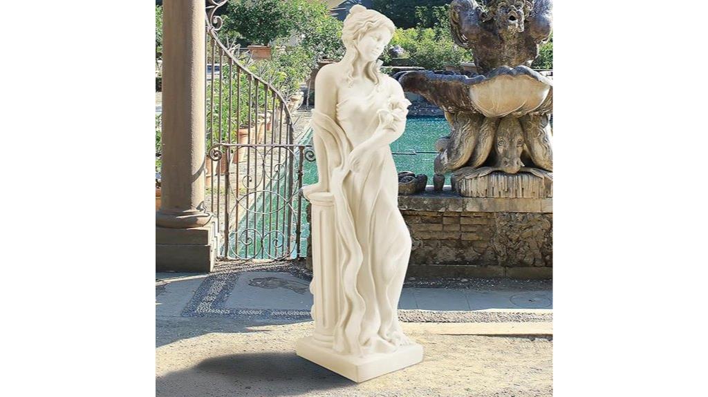 large outdoor garden nymph