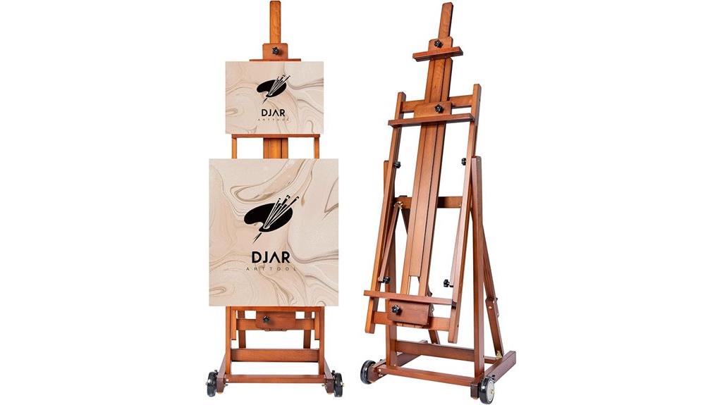 large studio painting easel