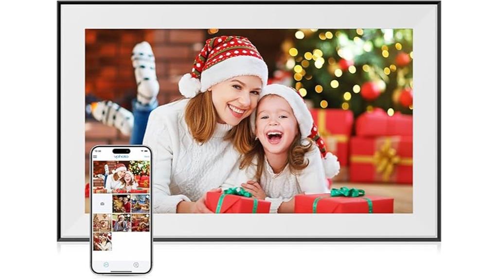 large wifi digital photo frame