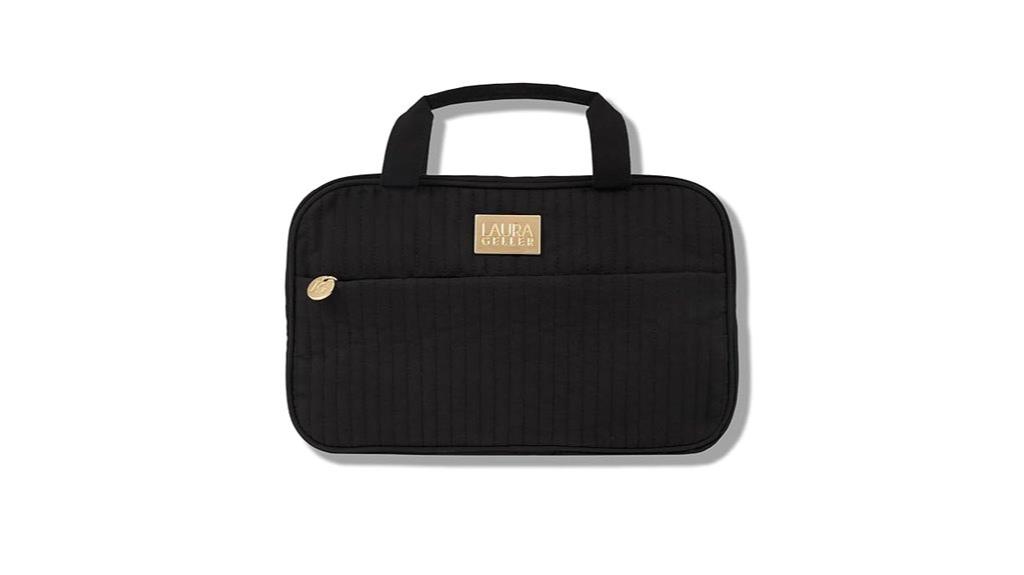 laura geller quilted travel makeup bag