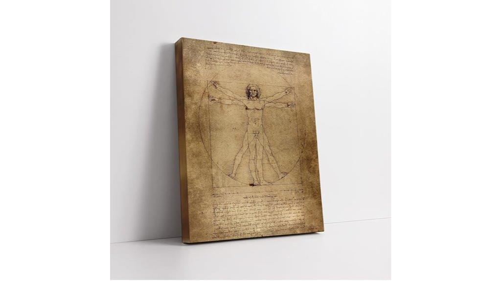 leonardo da vinci canvas print