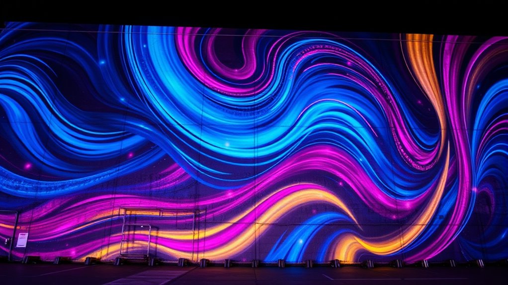 light mapping and interactive displays