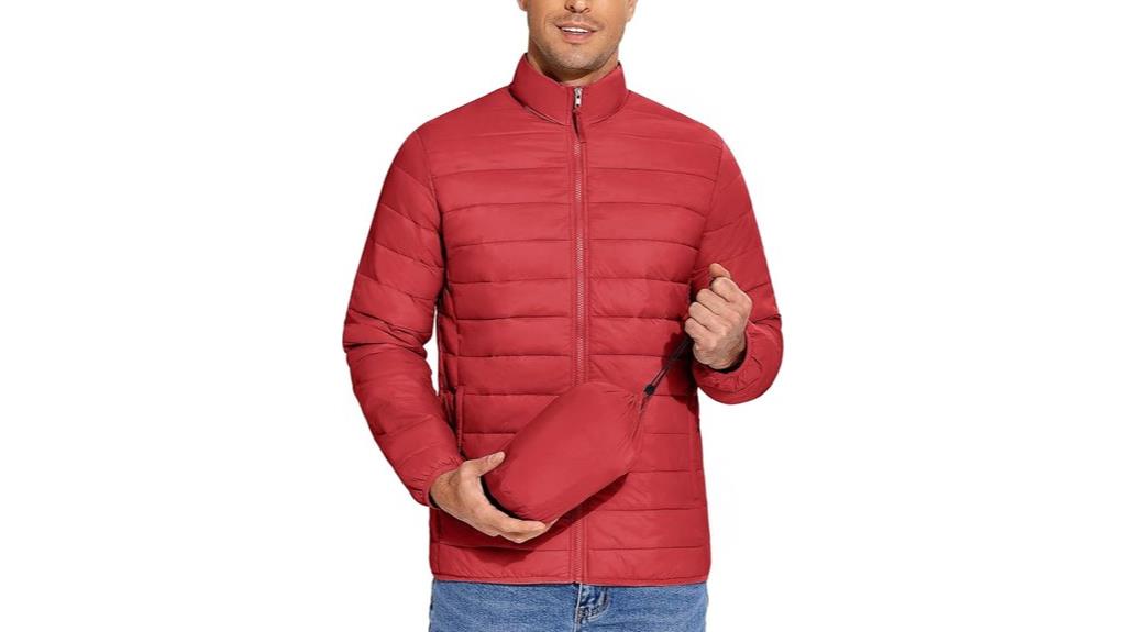 lightweight packable winter coat