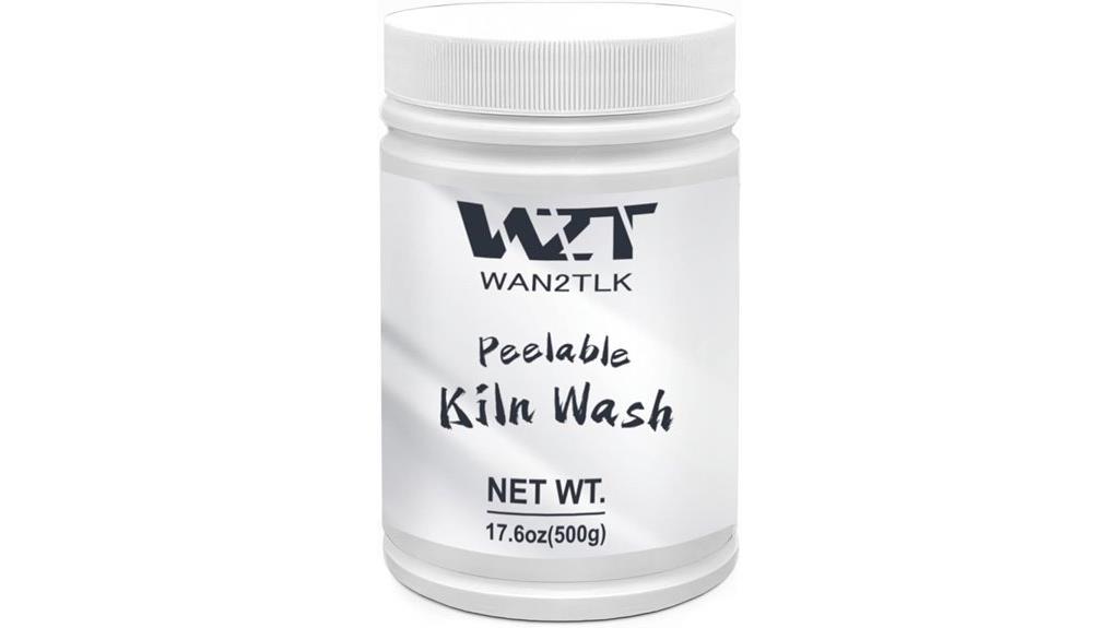 liquid kiln wash quantity