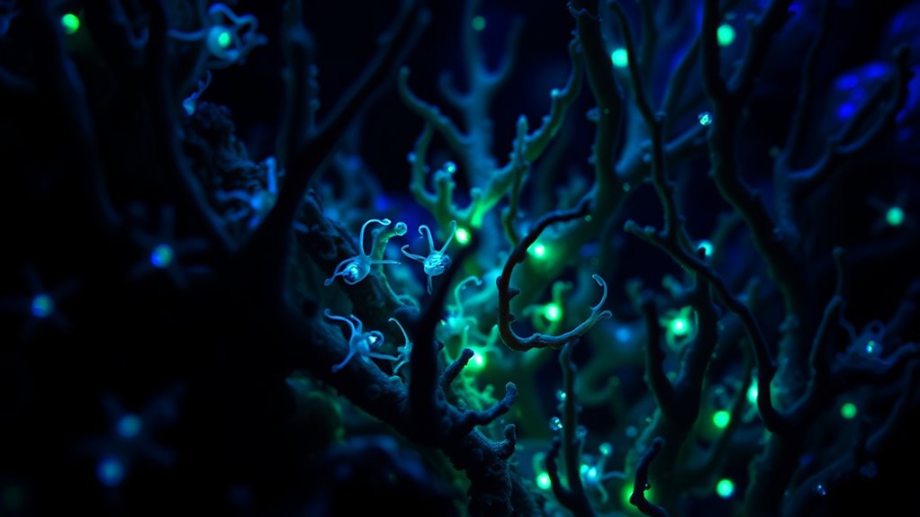 living cell light art