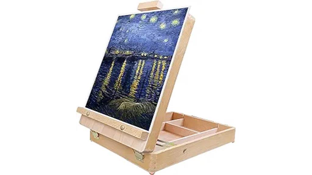 louise beechwood painting easel