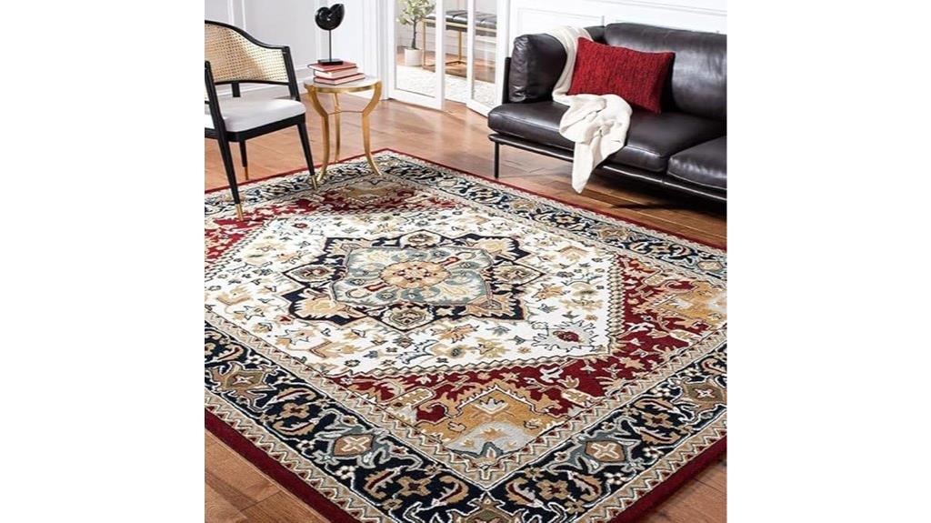 luxurious handmade oriental rug