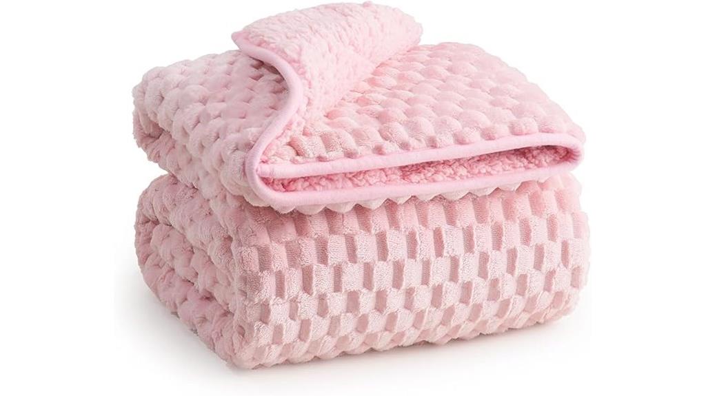 luxurious soft sherpa blanket