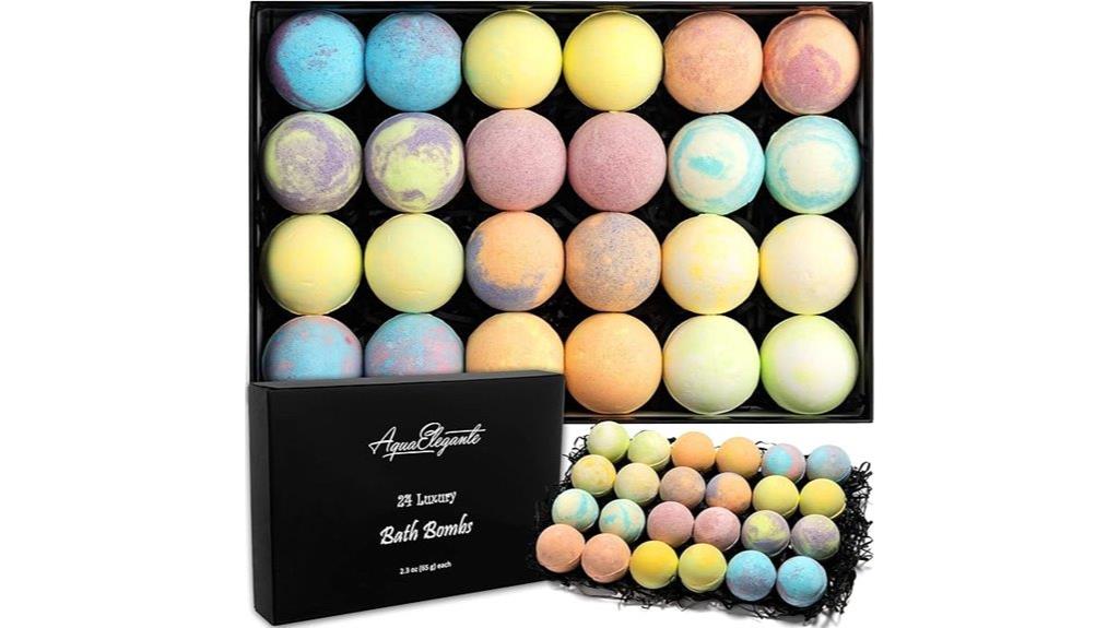 luxury 24 bath bombs