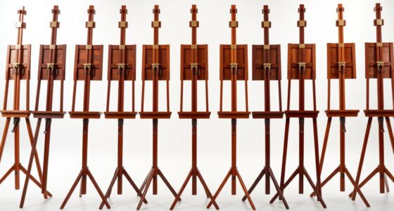 luxury artist easel selections