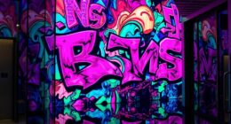luxury digital graffiti walls
