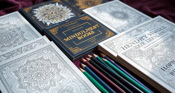 luxury mindfulness coloring books