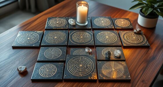 luxury mindfulness labyrinth art