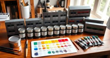 luxury oil paint sets