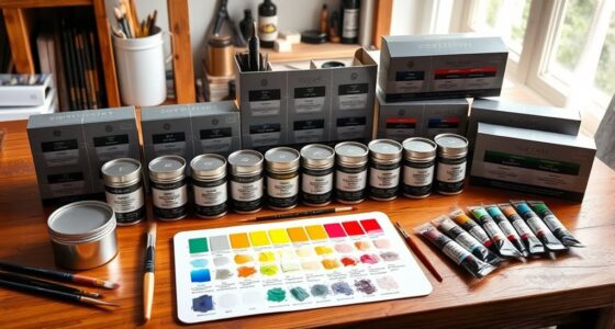 luxury oil paint sets