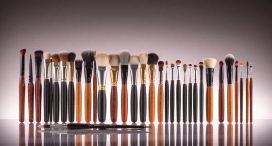 luxury professional brush collections