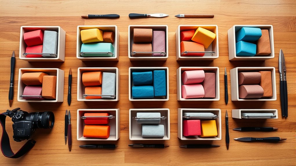 luxury sculpting clay sets