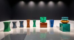 luxury sustainable art stands