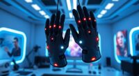luxury virtual reality gloves