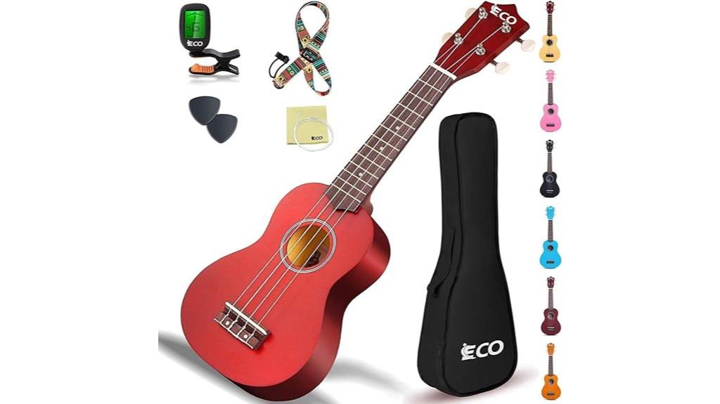 mahogany soprano ukulele kit