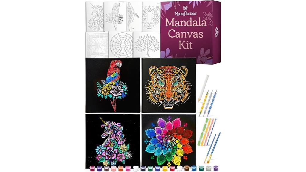 mandala dot painting kit