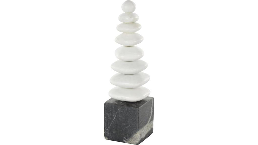 marble abstract sculpture decor