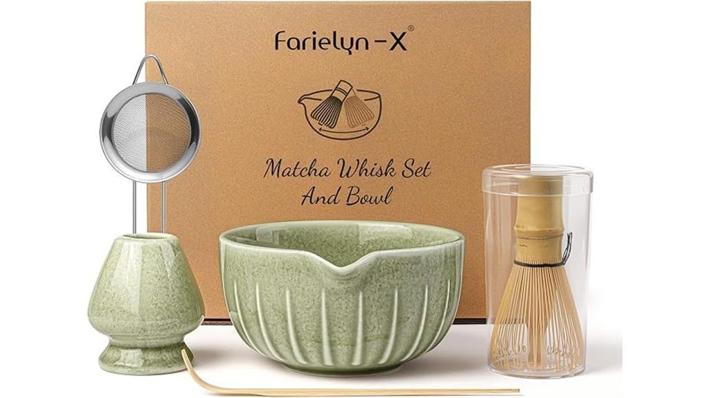 matcha whisk set
