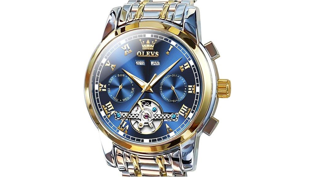 men s automatic tourbillon watch