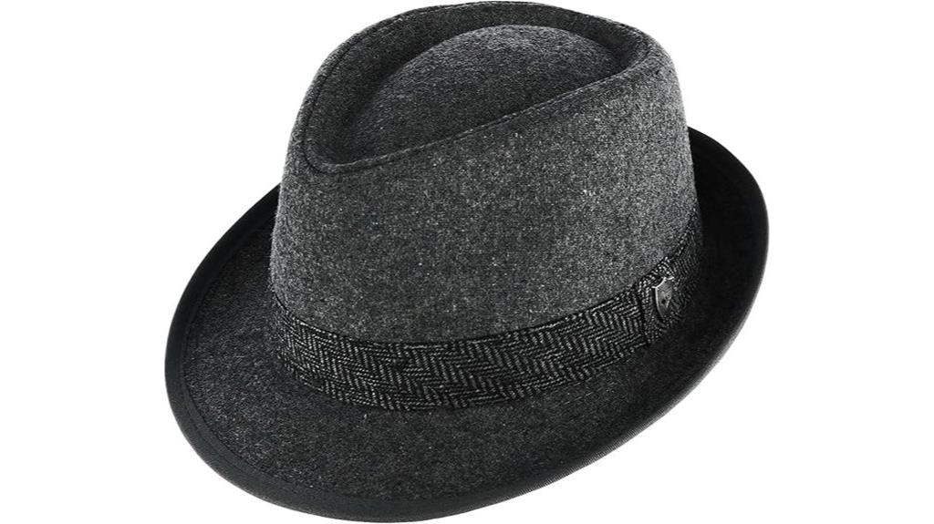 men s classic wool fedora