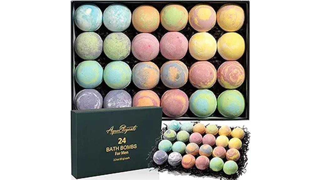 men s luxury bath bomb set