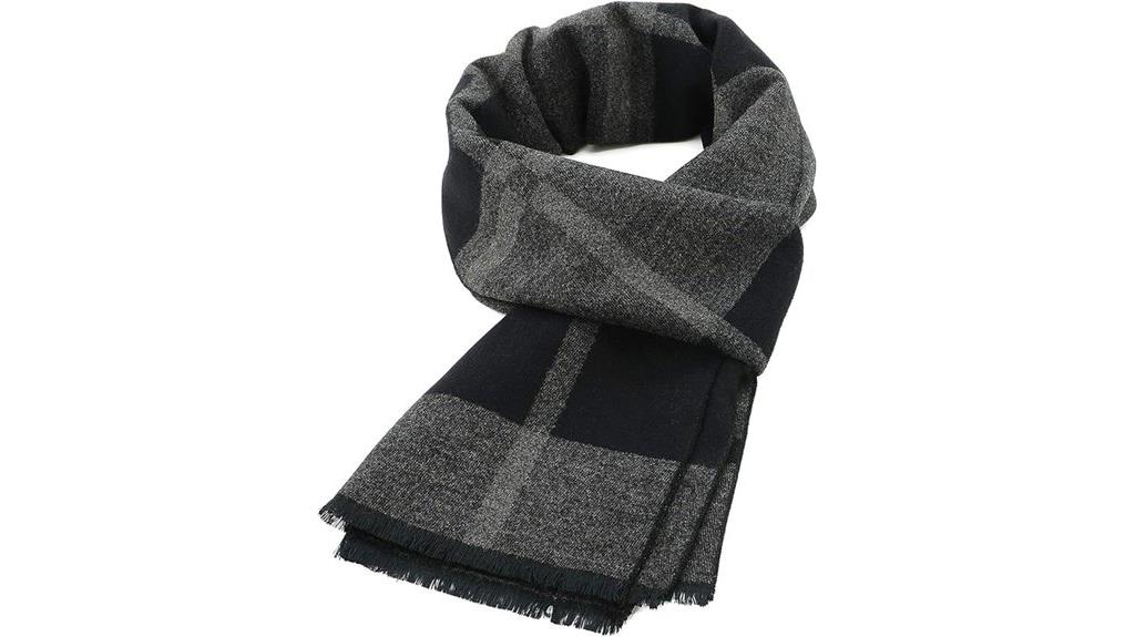 men s soft winter scarf
