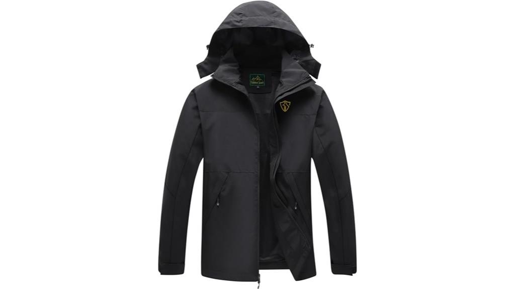 men s waterproof rain jacket