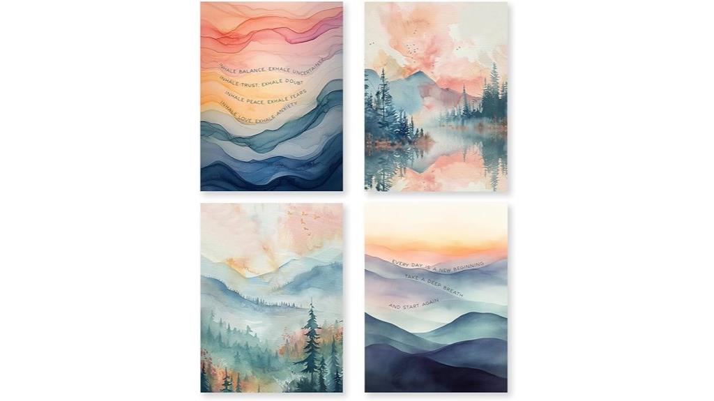 mental health wall art