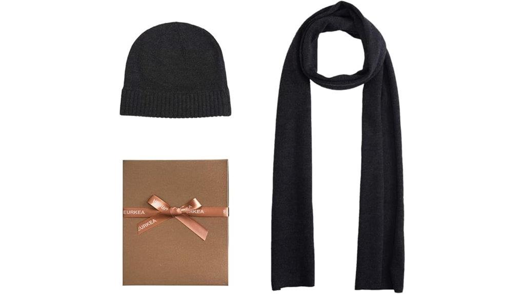 merino wool scarf set
