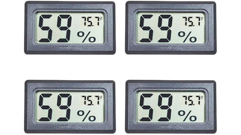 mini digital climate monitors