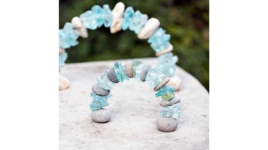 mini stone glass sculpture