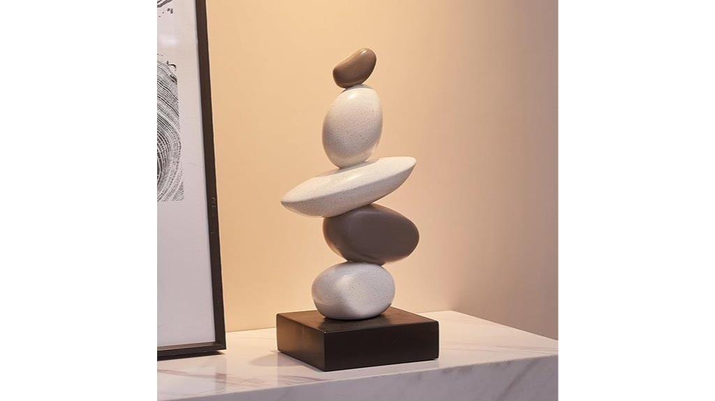 modern resin stone sculpture