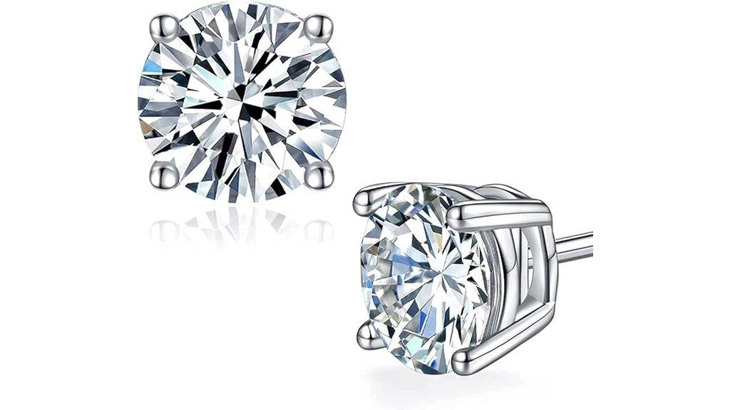 moissanite earrings for all