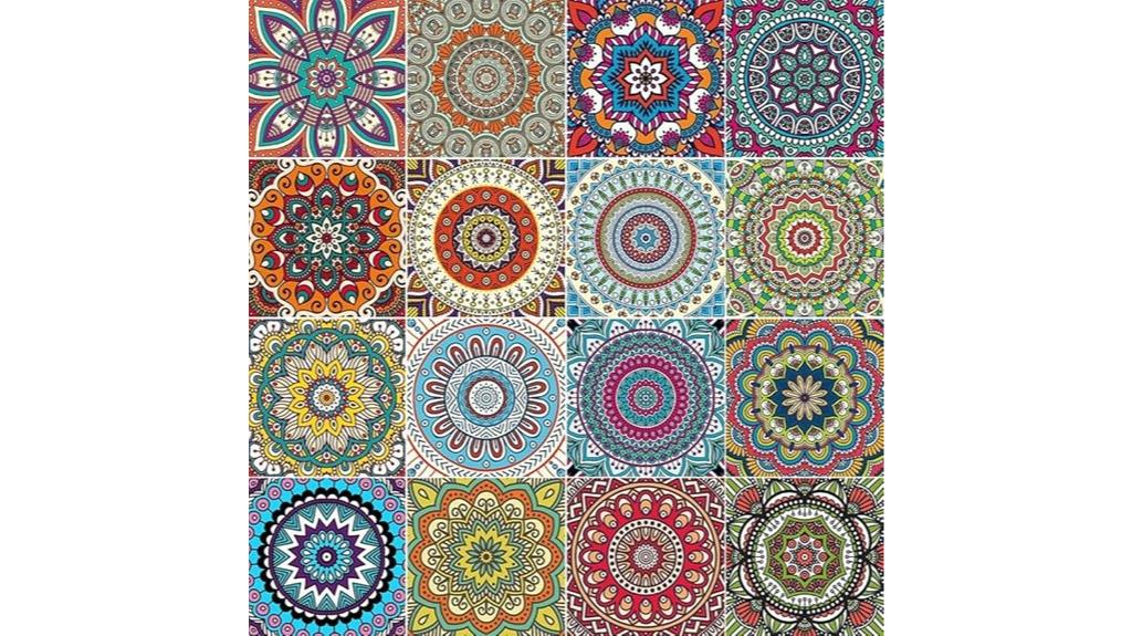 moroccan decorative tile stickers