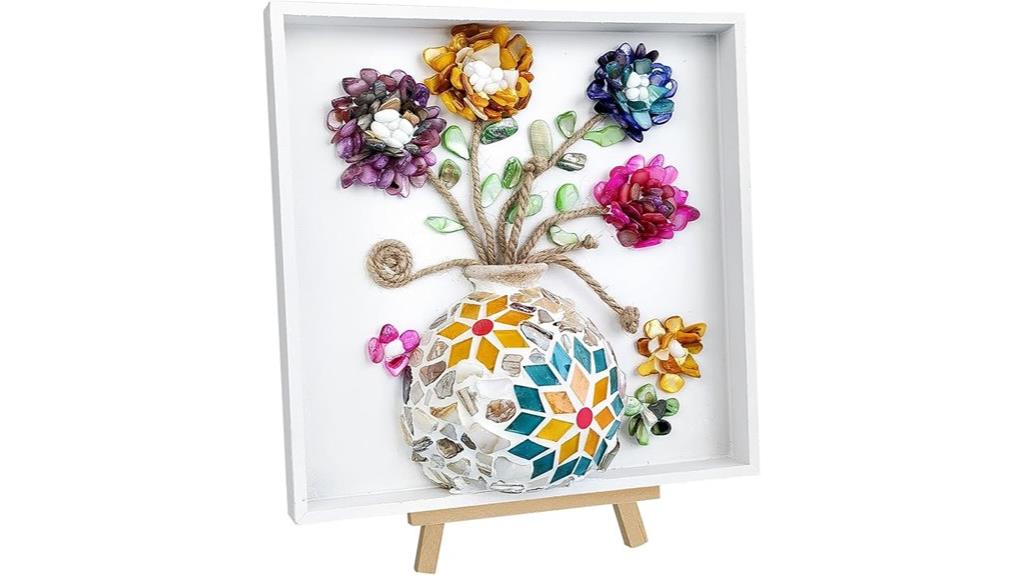 mosaic vase painting kit