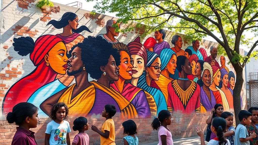 murals celebrate cultural heritage