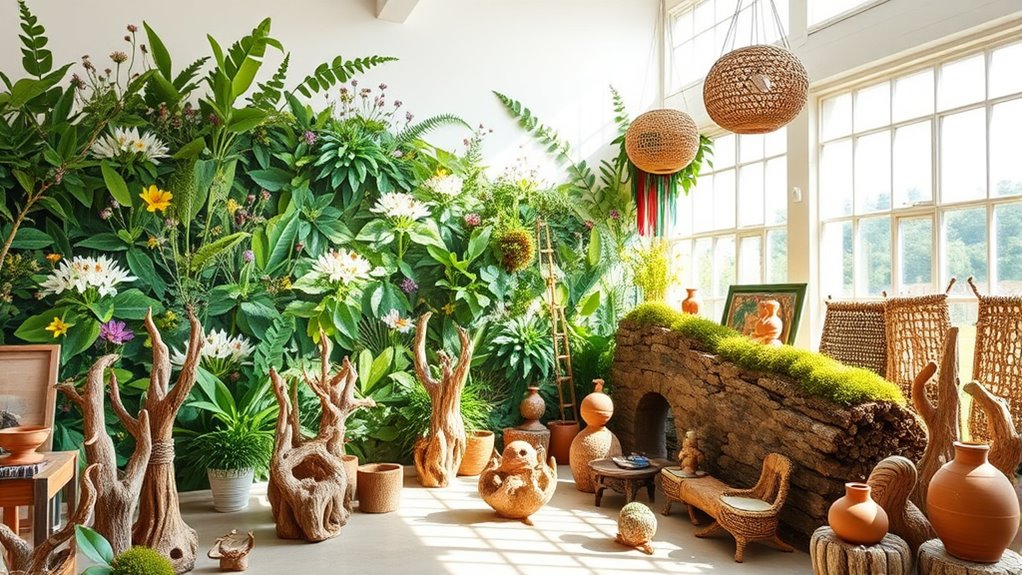 natural sustainable artistic materials