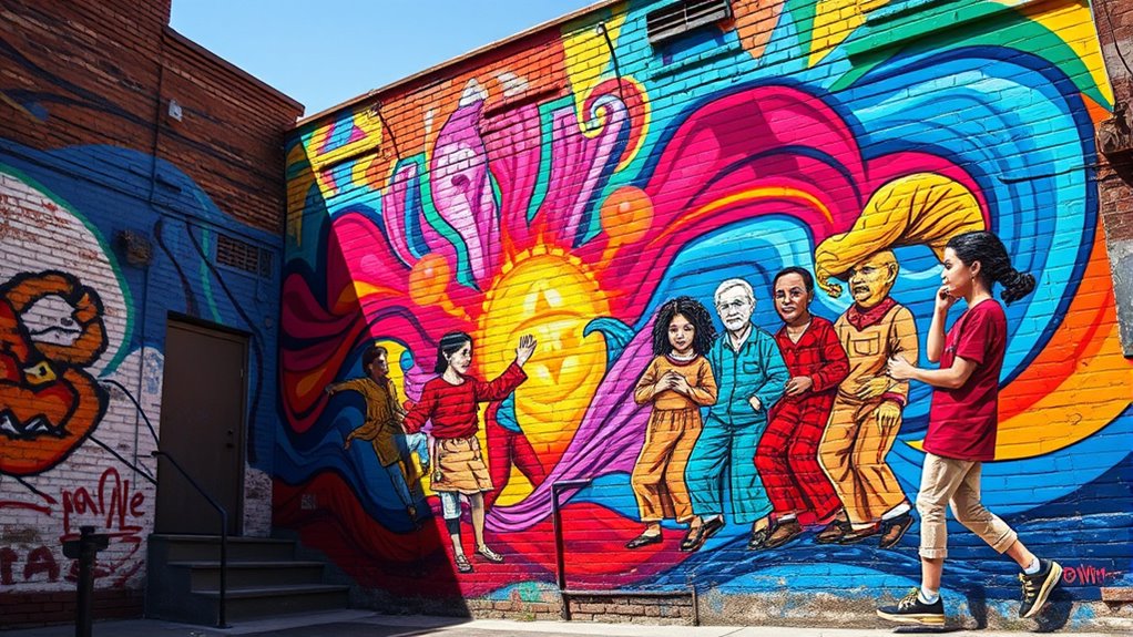 neighborhood murals inspire unity